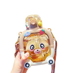 Cute water bottle for children's drink (403)