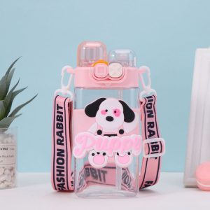Puppy water bottle for children's drink (406)